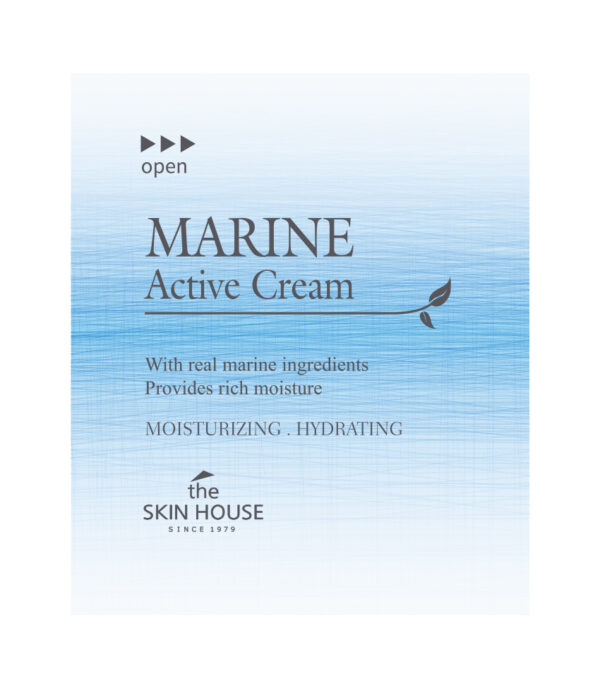 The Skin House Marine Active Cream Tester