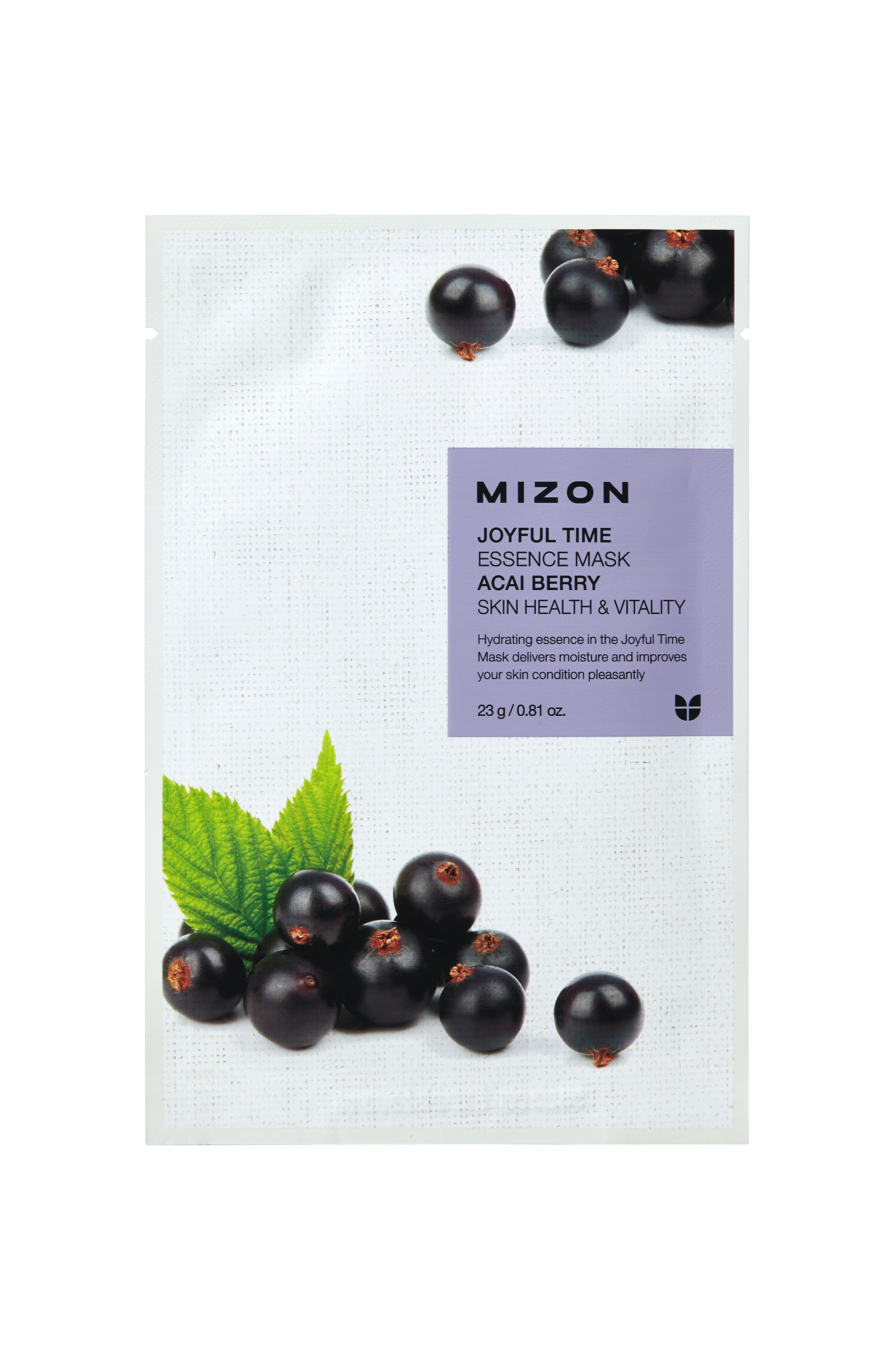 Mizon Joyful Time Essence Mask Set Of 20pcs [Acai Berry]