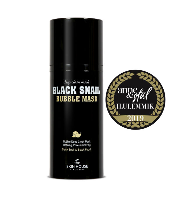The Skin House Black Snail Bubble Mask