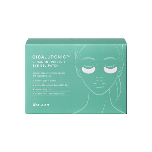 Mizon Cicaluronic Vegan De-Puffing Eye Gel Patches