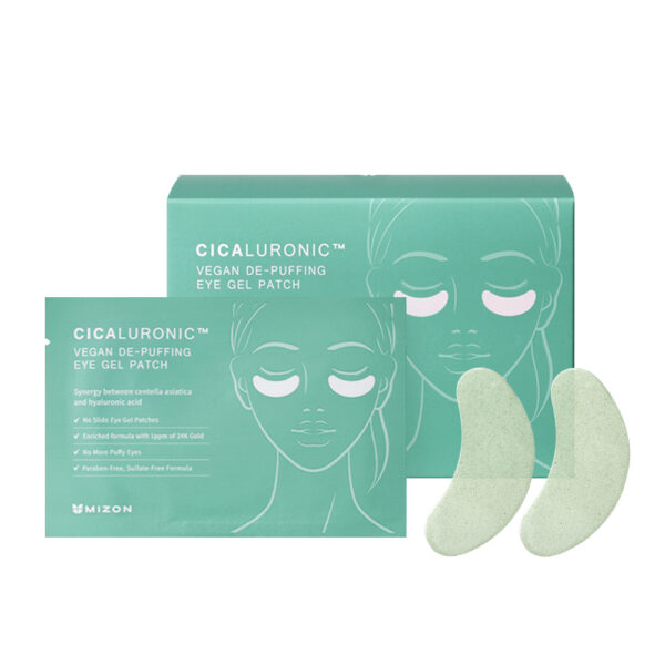 Mizon Cicaluronic Vegan De-Puffing Eye Gel Patches