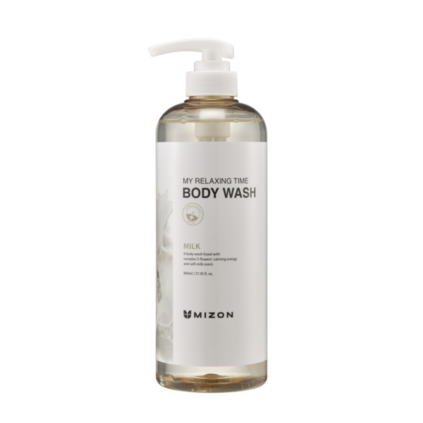 Mizon My Relaxing Time Body Wash [Milk]