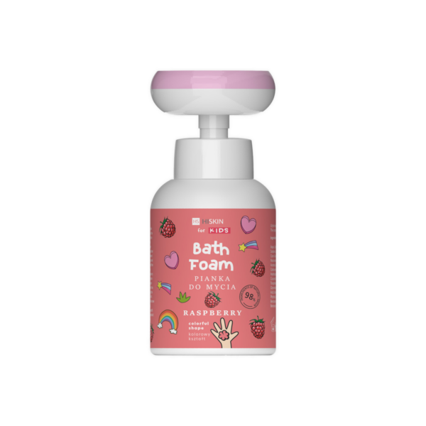 Hiskin HS KIDS Body Bath Foam [Raspberry] 300ml